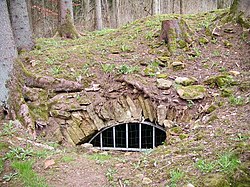 Une cave près de la maison du curé à Bezonvaux