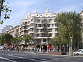 Casa Milà in Barcelona, 1905-12 (Antoni Gaudi)