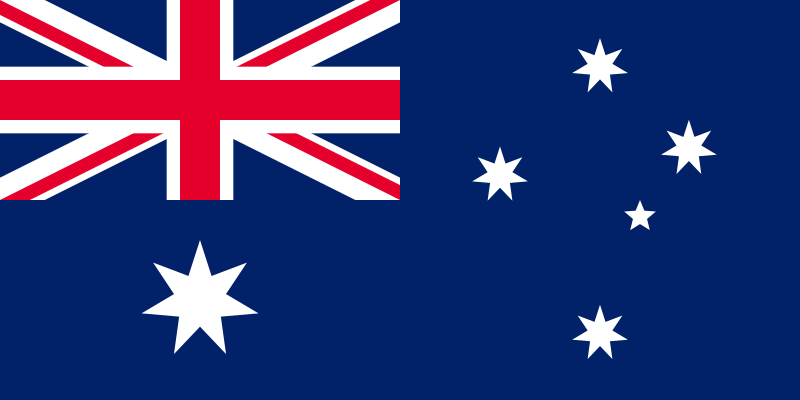 Australia Flag Tin Badge