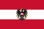 Zastava Austrije Flagge Österreichs