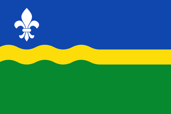 Wêne:Flag of Flevoland.svg