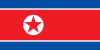 Bandera de Corea del Norte