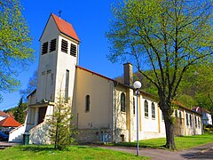 Chiesa della Sainte-Croix, quartiere Creuzberg.