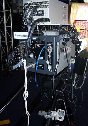 A protype NHK UHDTV camera