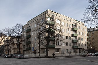 Villagatan 10, Östermalmsgatan 43, Stockholm (1935).