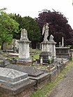 Royal Borough of Kensington and Chelsea's cemetery in Hanwell