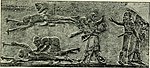 Två elamitiska hövdingar flås levande efter slaget under den nye elamitiske kungen Khumban-Igash kröning.