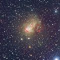 المجرةIC 10 – هي مجرة جديدة بها منظفة نشأة نجوم جديدة .