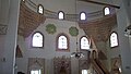 Intérieur d'une mosquée à Sarajevo (Bosnie-Herzégovine).