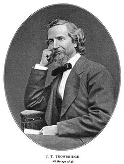 John Townsend Trowbridge circa 1873