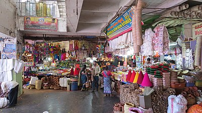 Ground Floor: Dry goods stalls