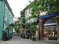 Konviktstraße neben Schwabentor Freiburg im Breisgau