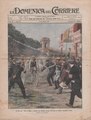 La Domenica del Corriere 06-06-1909 Edizione dedicata all'ultima tappa del primo Giro d'Italia 1909 vinto da Luigi Ganna