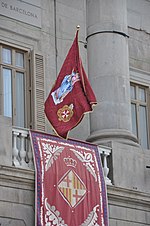 Miniatura para Bandera de Santa Eulalia de Barcelona