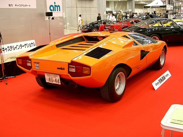 FileLamborghini Countach rearside jpg