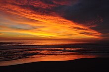 Пляж штата Манреса на закате..jpg
