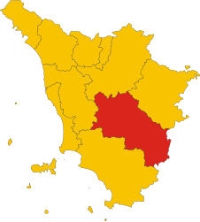 Provincia di Siena – Mappa