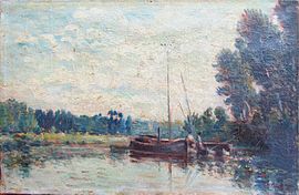 La Seine à Neuilly (1871, collection privée)