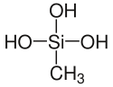 Image illustrative de l’article Méthylsilanetriol