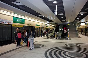 Nanjing Sanmin Station Platform 20141115.jpg