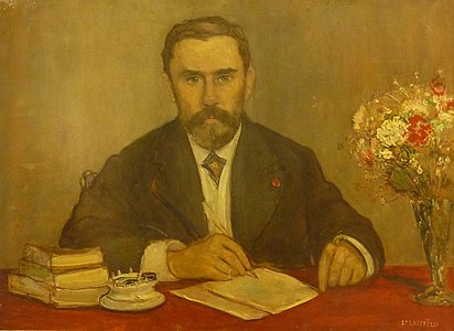 Portrait de Gustave Geffroy (1917 edo 1918), musée des Beaux-Arts de Morlaix.