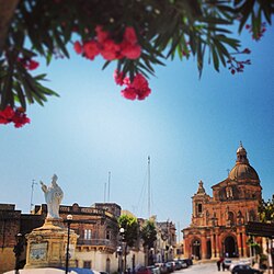 Main square of Siġġiewi