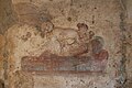 Erotic wall painting. South wall. Casa del Ristorante. Pompeii