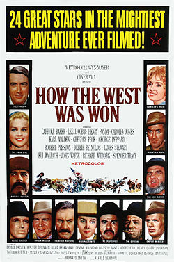 A vadnyugat hőskora c. film eredeti plakátja