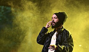 Protoje in concert in Antwerp, Belgium, 2022