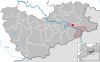 Lage der Gemeinde Rathmannsdorf im Landkreis Sächsische Schweiz-Osterzgebirge