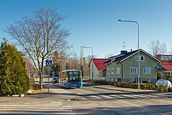 Rekolan länsiosan läpi kulkevaa Rekolantietä.