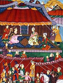 Reunion of Khanzada Begum and Babur.jpg