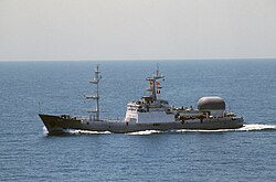 Az SZSZV–46 1987-ben a Fekete-tengeren