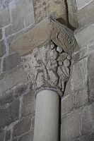 Corbel in the octagonal chamber