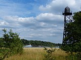 Stillgelegter Leuchtturm auf dem Warflether Sand