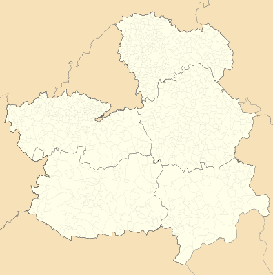 Location map Spain Castilla-La Mancha