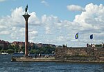 Engelbrektsstatyn, utanför Stockholms stadshus.