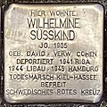 Stolperstein für Wilhelmine Süßkind