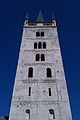 Susa, campanile di San Giusto visto da ovest