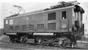 田口鉄道デキ53形デキ53 本形式の直前に製作された40t級の兄弟機。台車が本形式と共通設計である。