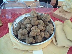 Truffes blanches de Croatie.