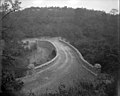 Old photo of Tufa Bridge from above