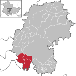 Kaart van Verwaltungsgemeinschaft Rennsteig