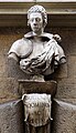 Busto di Cosimo II e cartiglio con data 1609