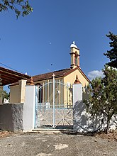 Church and cemetery near the village of Xirosterni