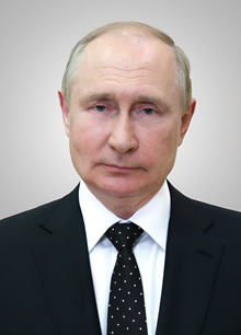 Владимир Путин в 2022 году