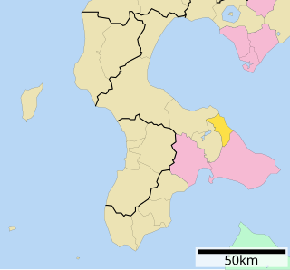 鹿部町位置図