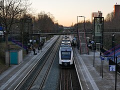 Nijmegen-Oost, Bahnhof Nijmegen Heyendaal