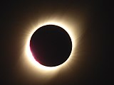 Solar eclipse viewed from La Serena, Chile