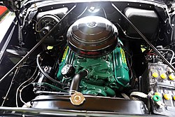 מנוע "Oldsmobile Golden Rocket" (מנוע רוקט 8V צילינדרים, יוצר בין השנים 1954–1956)